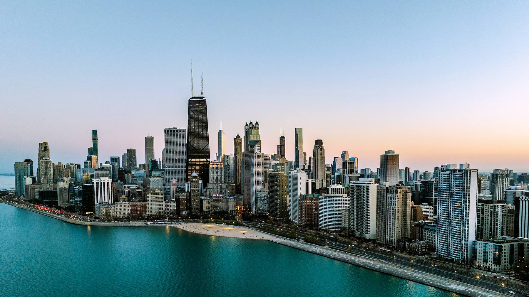 Skyline of Chicago, Illinois, home to an NACD evaluation site