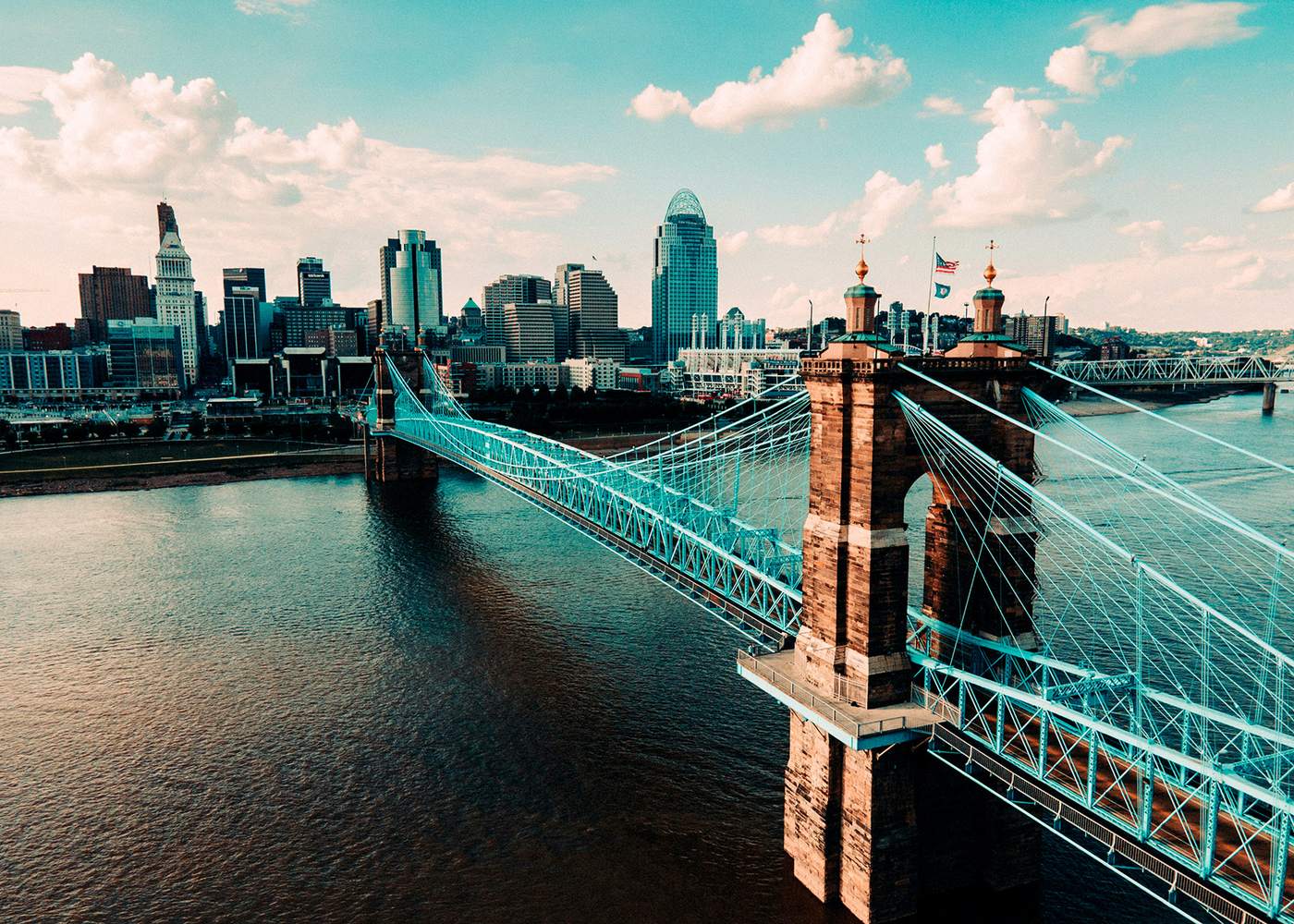 Skyline of Cincinnati, Ohio, home to an NACD evaluation site