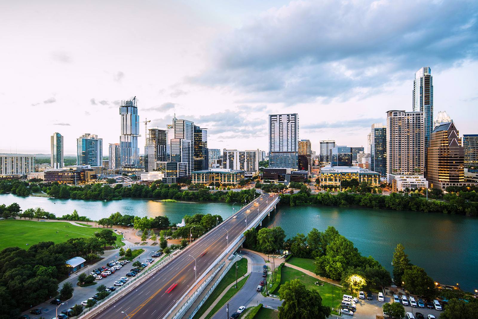 Skyline of Houston, Texas, home to an NACD evaluation site
