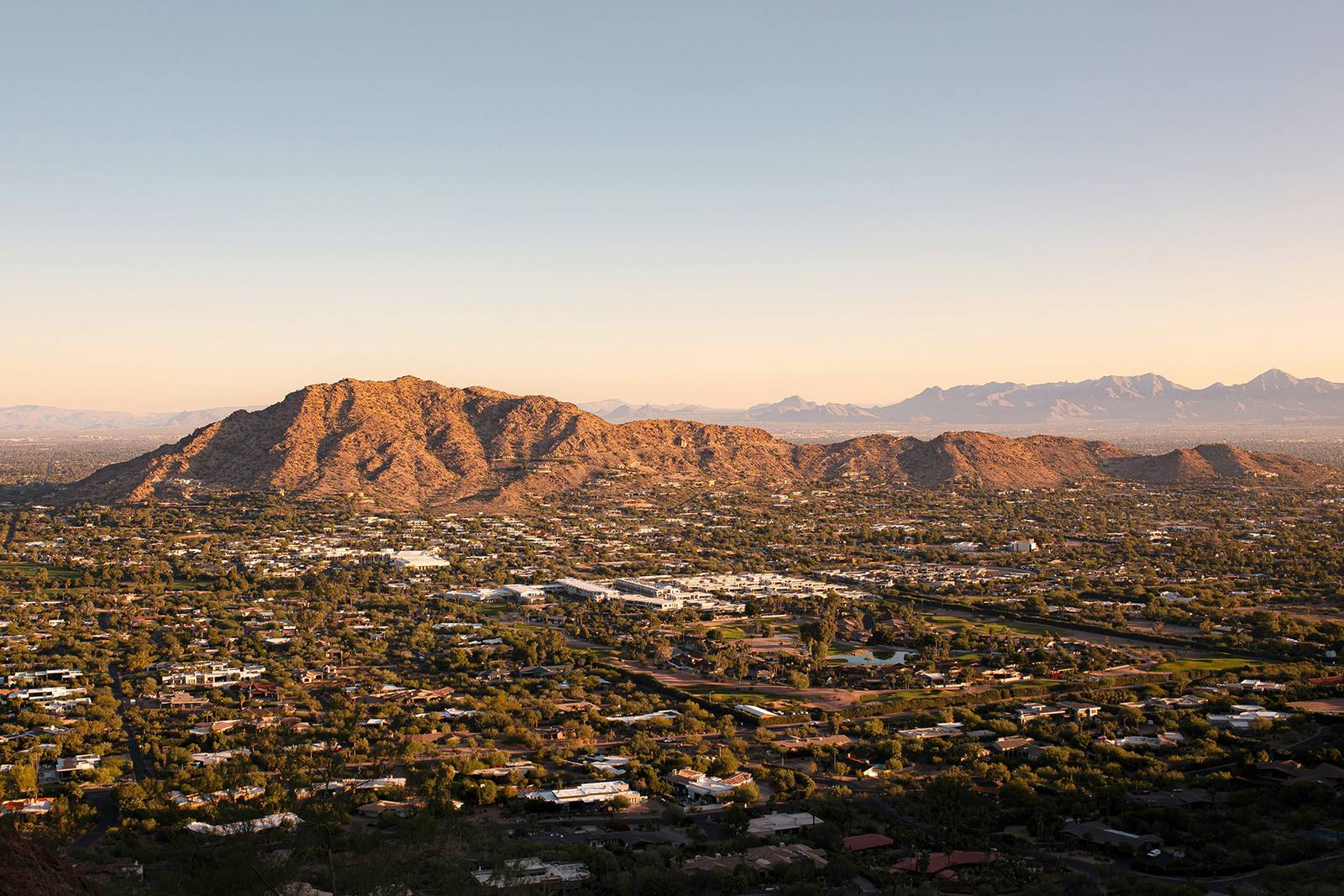 Desert skyline of Phoenix, Arizona, home to an NACD evaluation site
